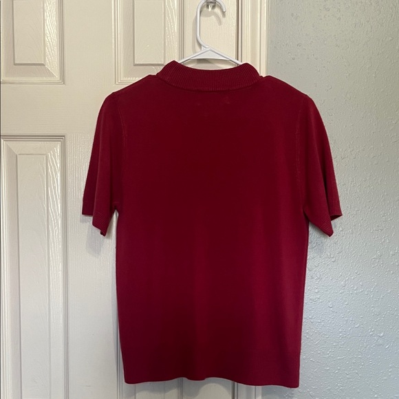 Sag Harbor Magenta Knit Top - Picture 4 of 5